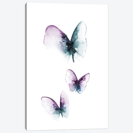 Butterflies Canvas Print #SRV47} by Sophie Rodionov Canvas Art