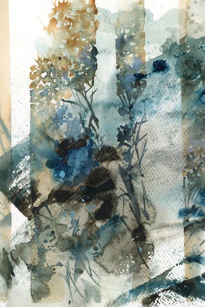 Abstract Watercolors: Nature Is Around II by Sophie Rodionov