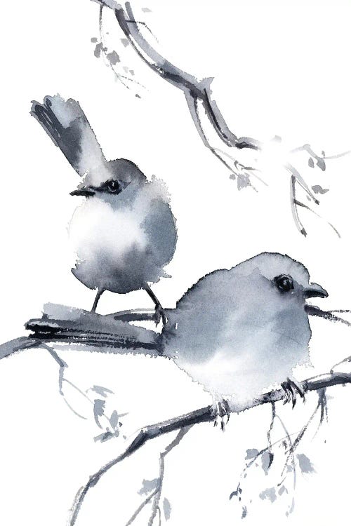 Two Birds by Sophie Rodionov wall art