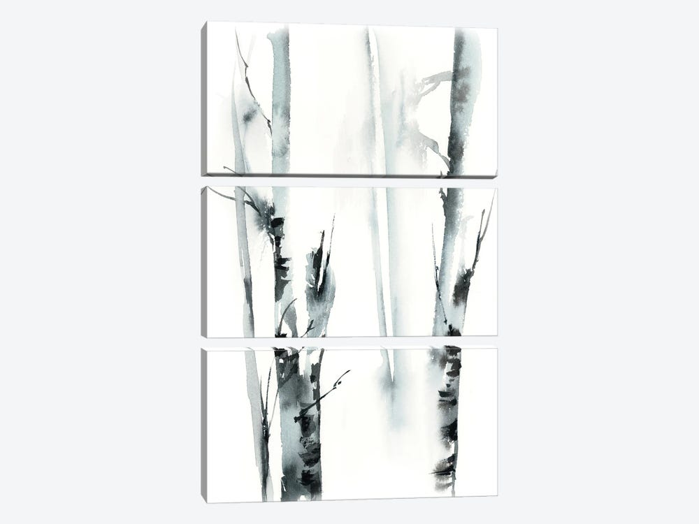 Forest II by Sophie Rodionov 3-piece Canvas Art Print