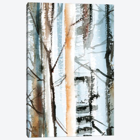 Birch Forest I Canvas Print #SRV69} by Sophie Rodionov Art Print