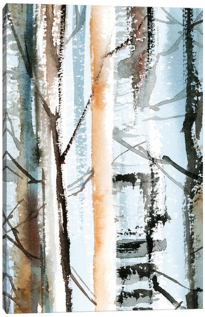 Birch Forest I Canvas Art Print - Sophie Rodionov