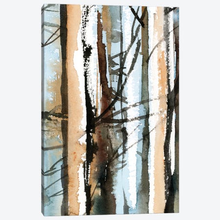 Birch Forest II Canvas Print #SRV70} by Sophie Rodionov Canvas Art