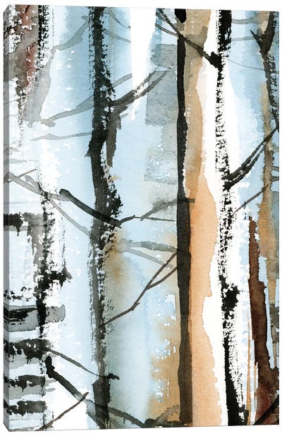 Birch Forest III Canvas Art Print - Sophie Rodionov
