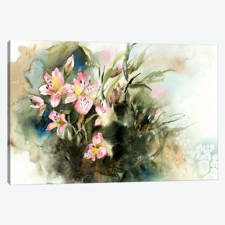 Alstroemeria Canvas Print #SRV74} by Sophie Rodionov Canvas Print