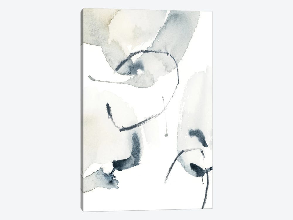 Abstract In Blue Grey And Tan III by Sophie Rodionov 1-piece Canvas Wall Art