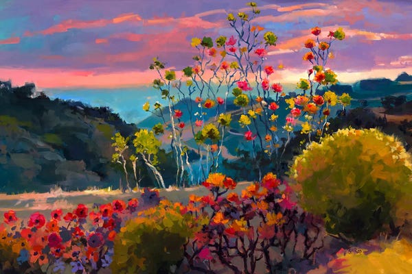 Wildflowers: Sunlit Horizon by Sri Rao