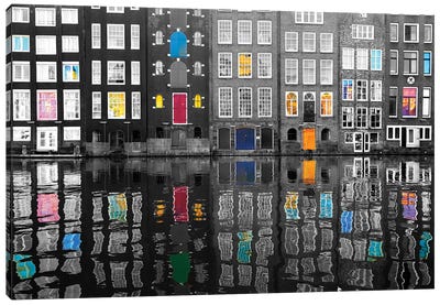 Amsterdam 39 Canvas Art Print - 1x Architecture