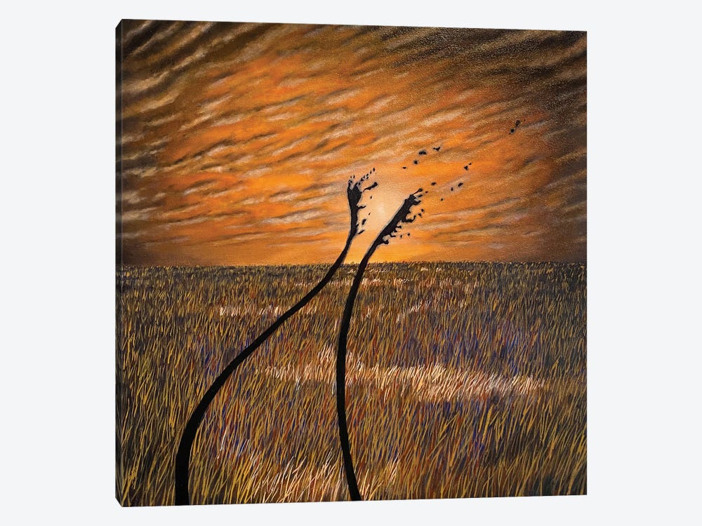 Who Will Dry Your Eyes, When it Falls Apart by Scott Allen Roberts 1-piece Canvas Artwork