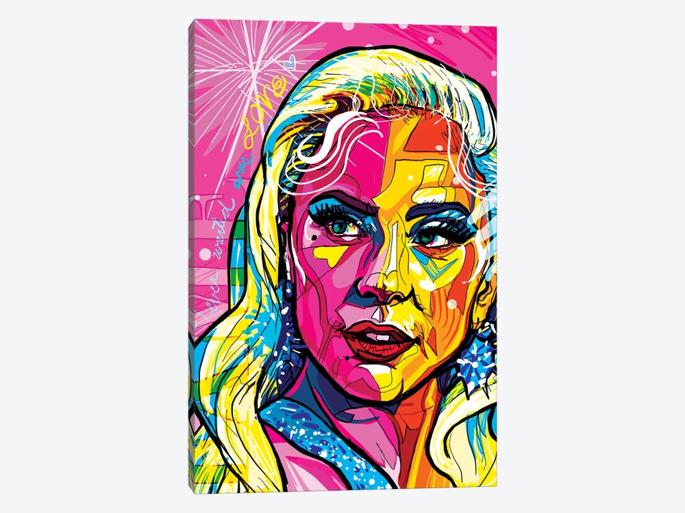 Lady Gaga by Only Steph Creations 1-piece Canvas Art