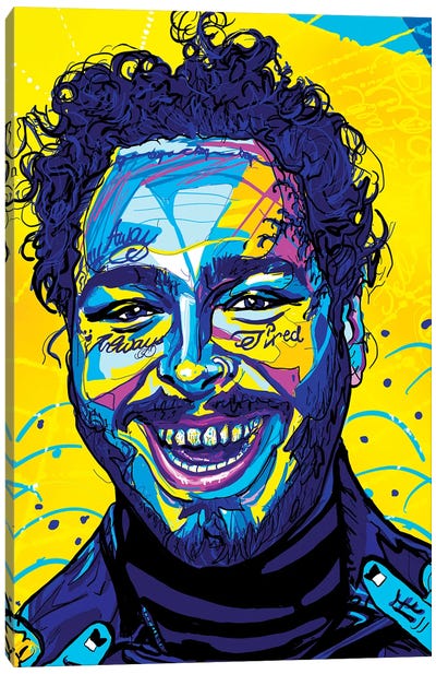 Post Malone Canvas Art Print - Only Steph Creations