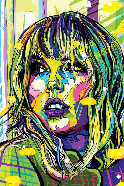 iCanvas Taylor Swift by Only Steph Creations Canvas Print - On Sale - Bed  Bath & Beyond - 34261551