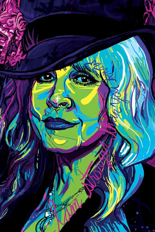 Stevie Nicks by Only Steph Creations wall art