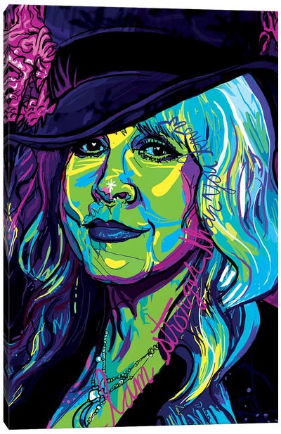 Stevie Nicks Canvas Art Print - Art by 50 Women Artists