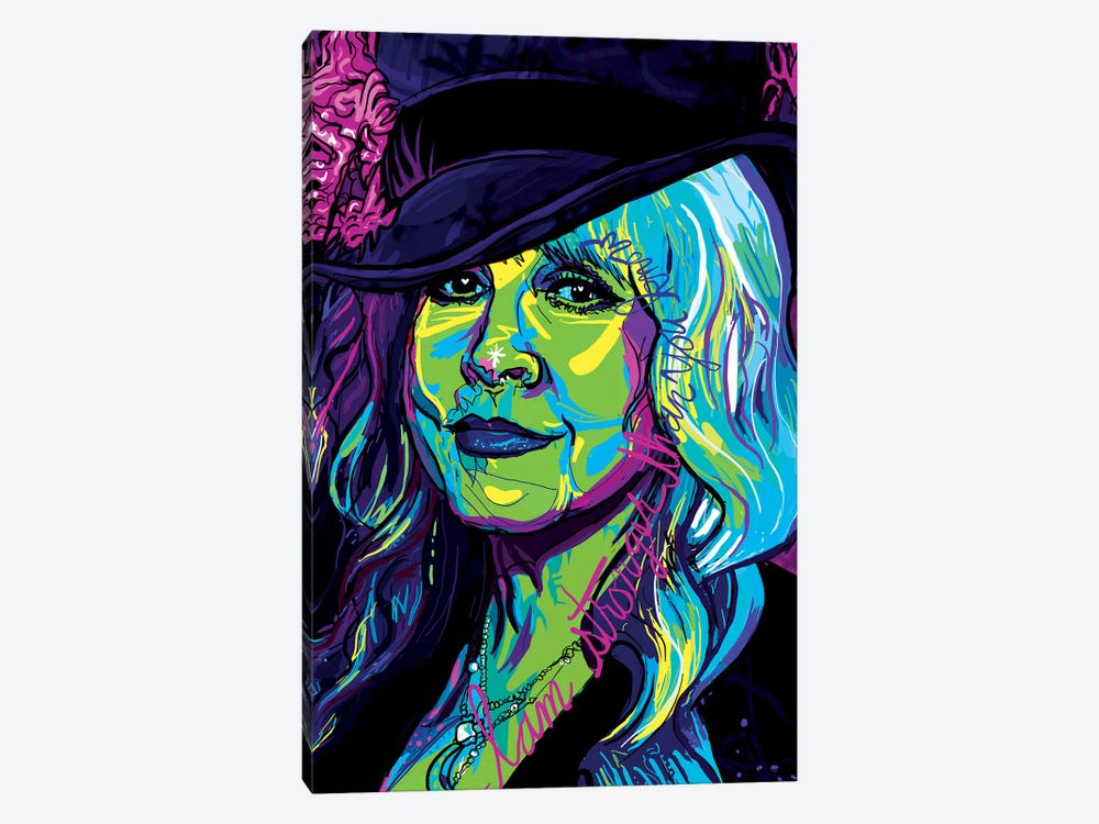 Stevie Nicks by Only Steph Creations 1-piece Canvas Print