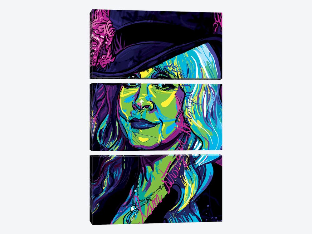Stevie Nicks by Only Steph Creations 3-piece Art Print