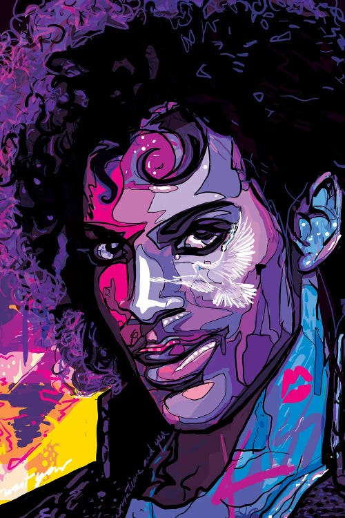 Prince by Only Steph Creations wall art