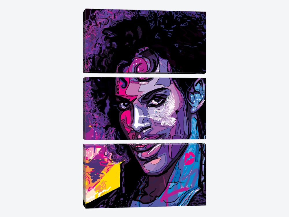 Prince by Only Steph Creations 3-piece Canvas Art