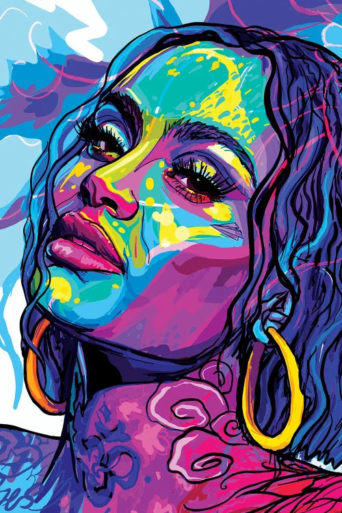 Kehlani by Only Steph Creations wall art