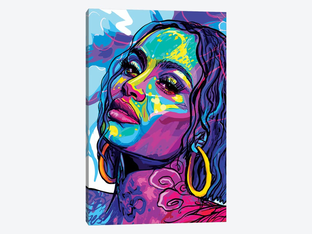 Kehlani by Only Steph Creations 1-piece Art Print