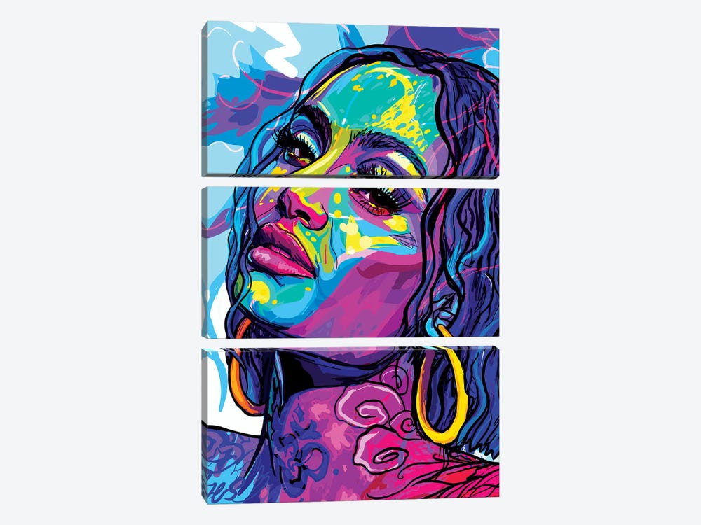 Kehlani by Only Steph Creations 3-piece Art Print