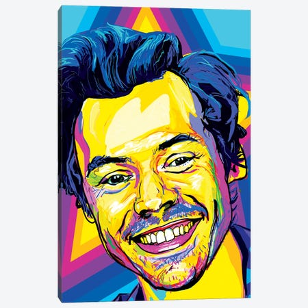 Harry Styles Canvas Print #SSD26} by Only Steph Creations Art Print
