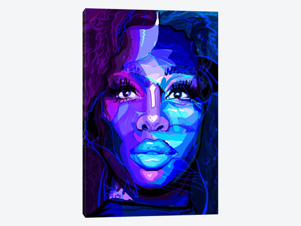 Sza - SOS by Only Steph Creations 1-piece Canvas Art Print