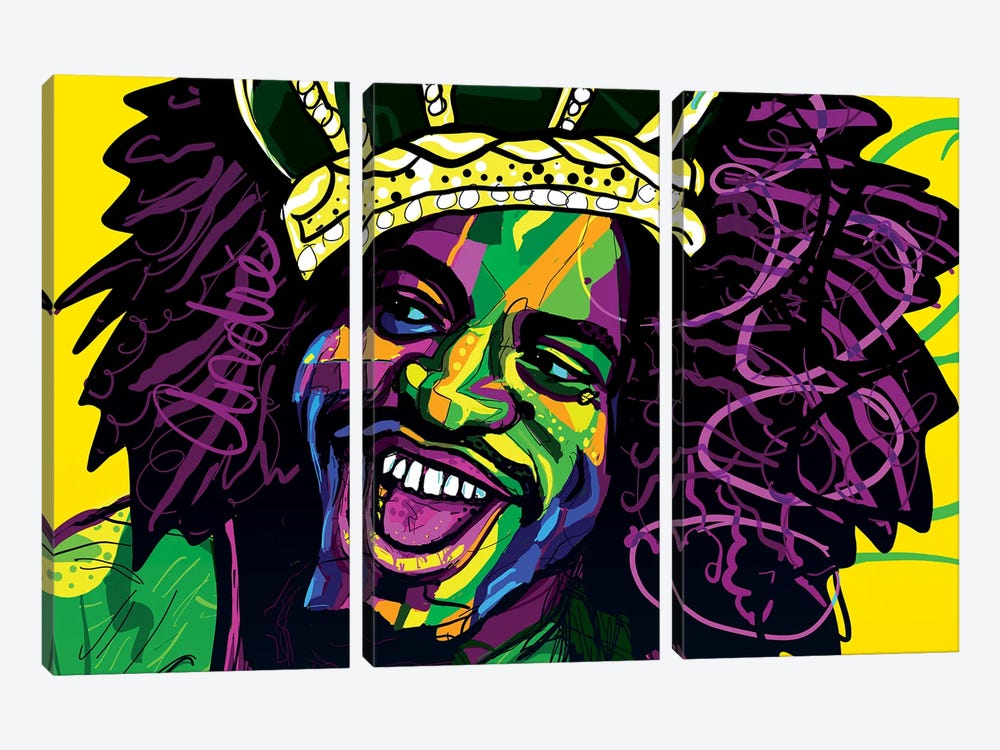André 3000 by Only Steph Creations 3-piece Canvas Art