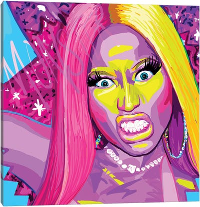 Nicki Minaj 2023 Canvas Art Print - Limited Edition Musicians Art