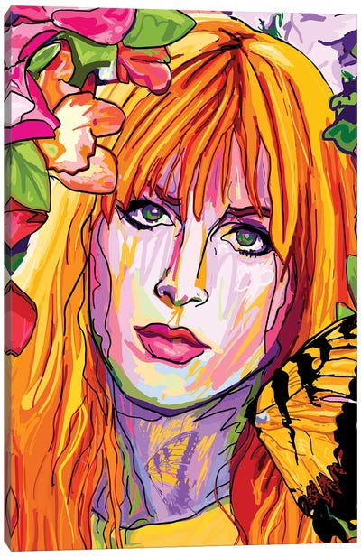Hayley Williams (Paramore) Canvas Art Print - Limited Edition Musicians Art
