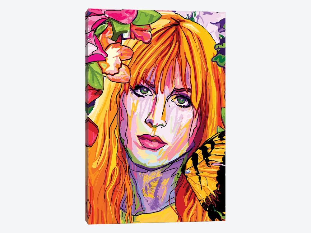 Hayley Williams (Paramore) by Only Steph Creations 1-piece Canvas Wall Art