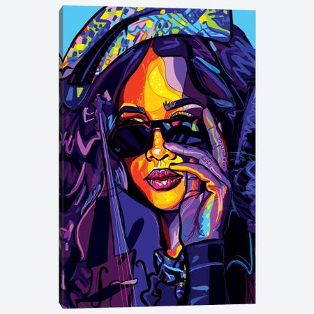 H.E.R. Canvas Print #SSD7} by Only Steph Creations Canvas Wall Art