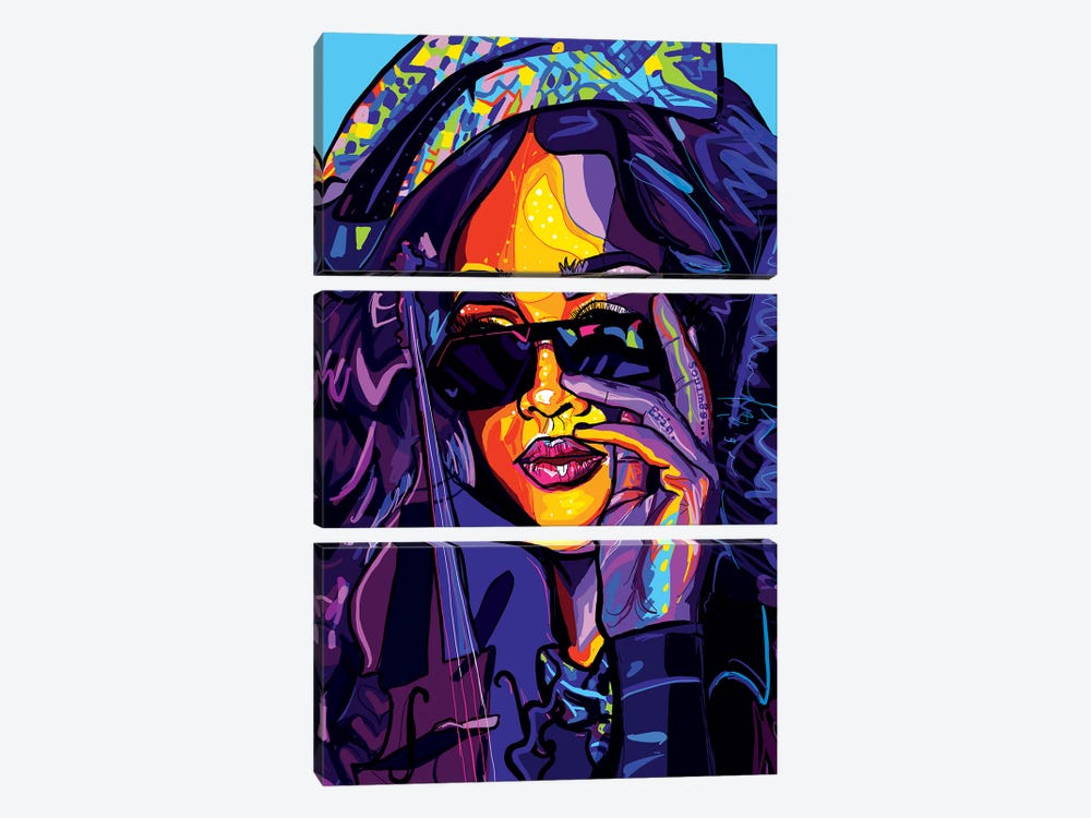 H.E.R. by Only Steph Creations 3-piece Canvas Art Print