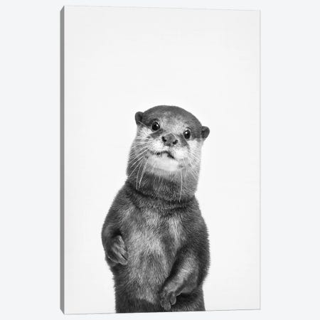 Otter Canvas Print #SSE132} by Sisi & Seb Canvas Wall Art
