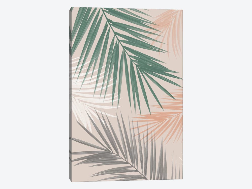 Palm Leaves Play by Sisi & Seb 1-piece Canvas Art