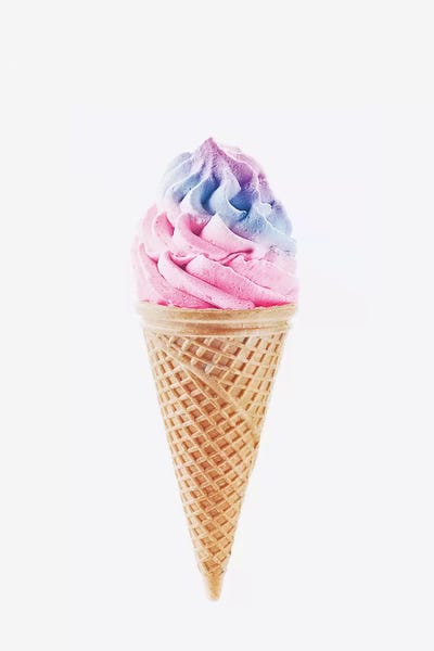Minimalist Photography: Pink Ice Cream by Sisi & Seb
