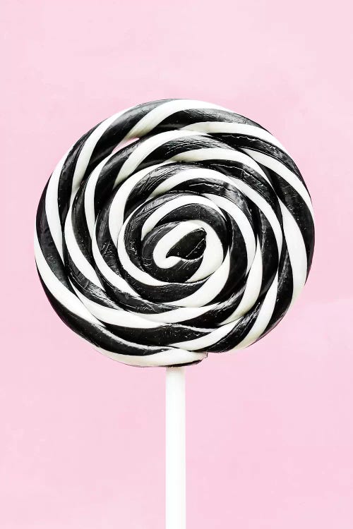 Pink Lollipop by Sisi & Seb wall art