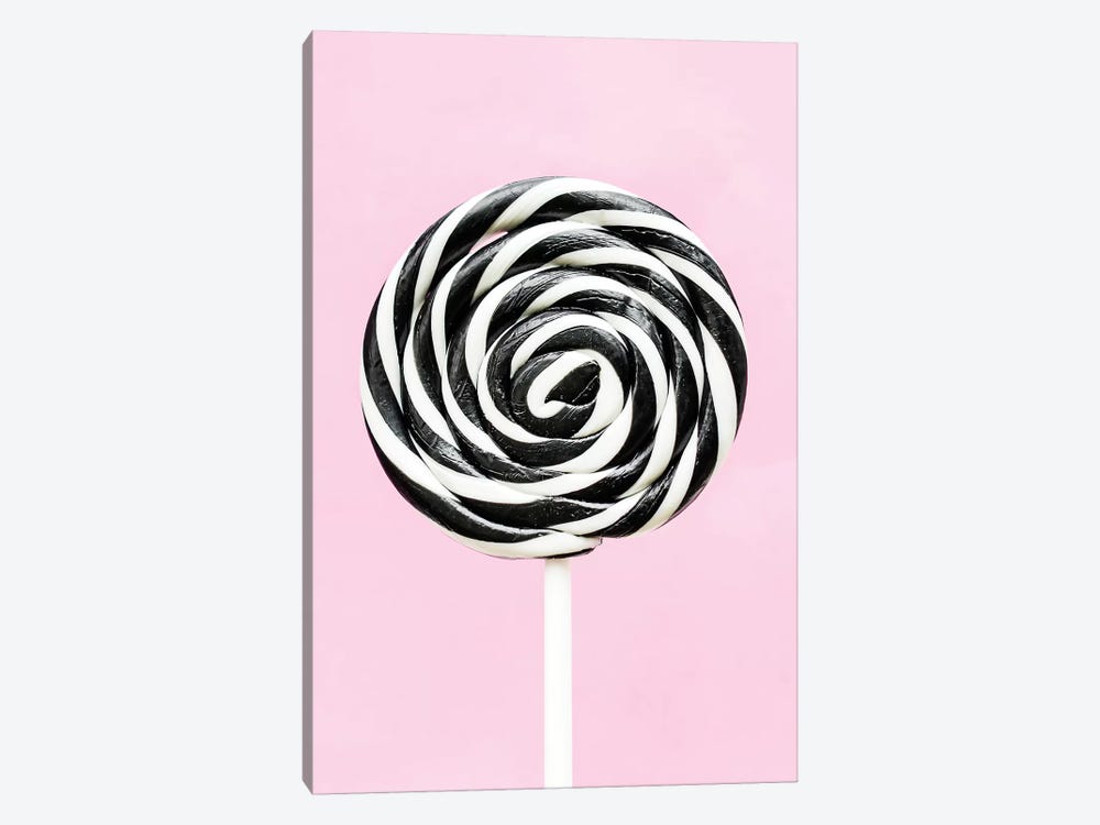 Pink Lollipop by Sisi & Seb 1-piece Canvas Art Print
