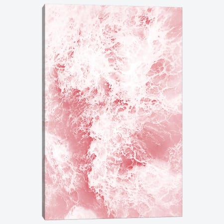 Pink Ocean Canvas Print #SSE165} by Sisi & Seb Canvas Artwork