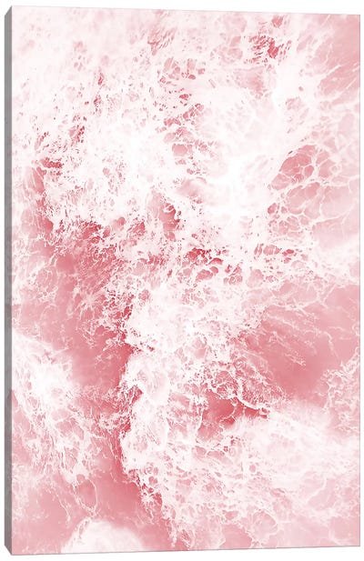 Pink Ocean Canvas Art Print - Pastels: The New Neutrals