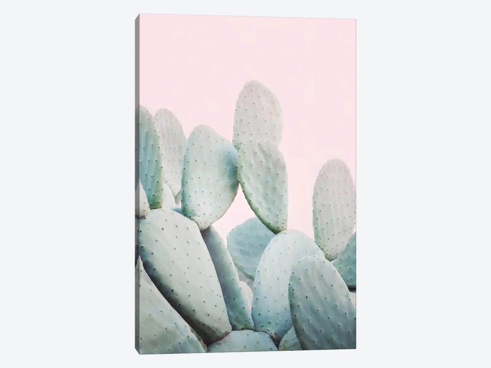 Pink Pastel Cactus by Sisi & Seb 1-piece Art Print