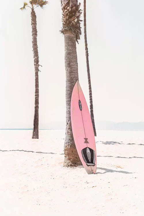 Pink Surf Board