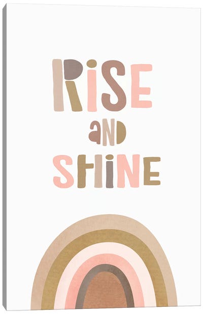 Rise & Shine Canvas Art Print - Nursery Room Art