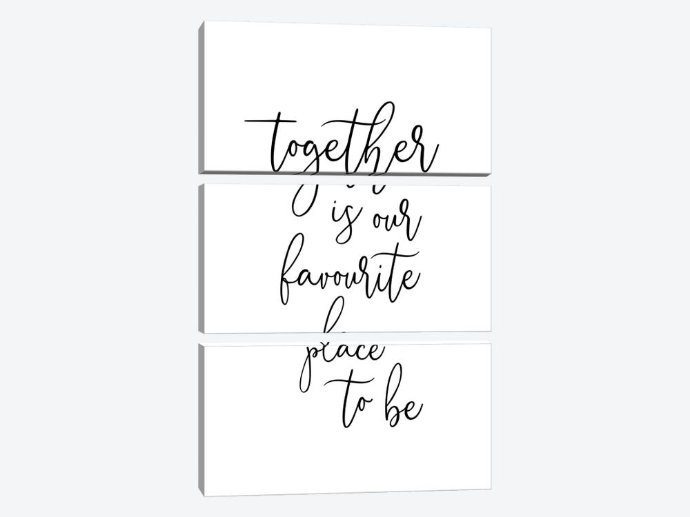 Together by Sisi & Seb 3-piece Canvas Wall Art