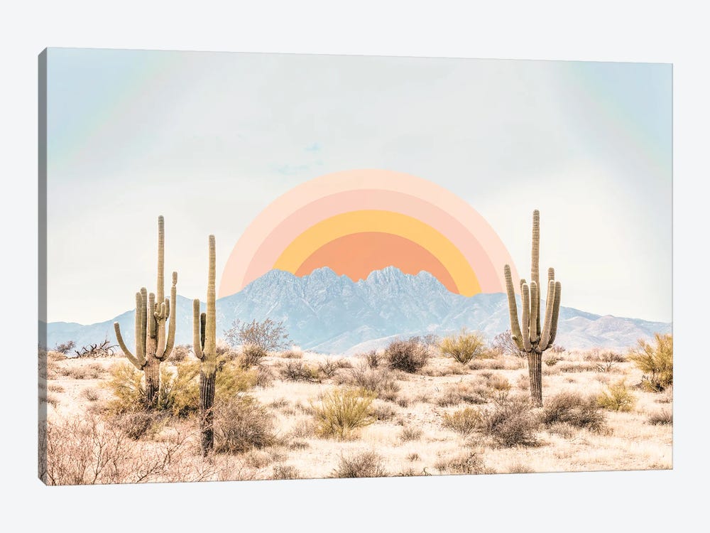 Arizona Sunrise by Sisi & Seb 1-piece Canvas Wall Art