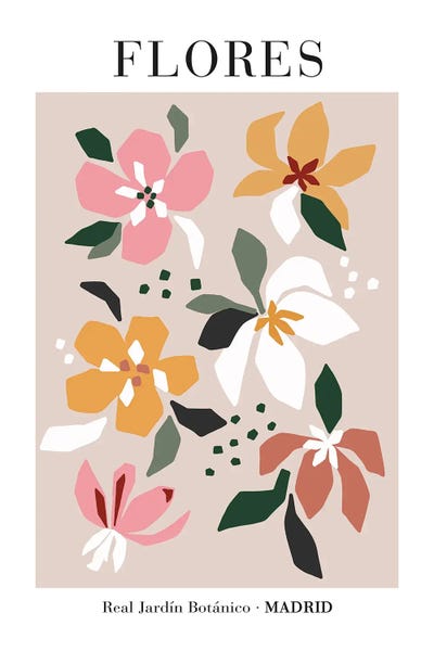 Flores by Sisi & Seb metal wall art