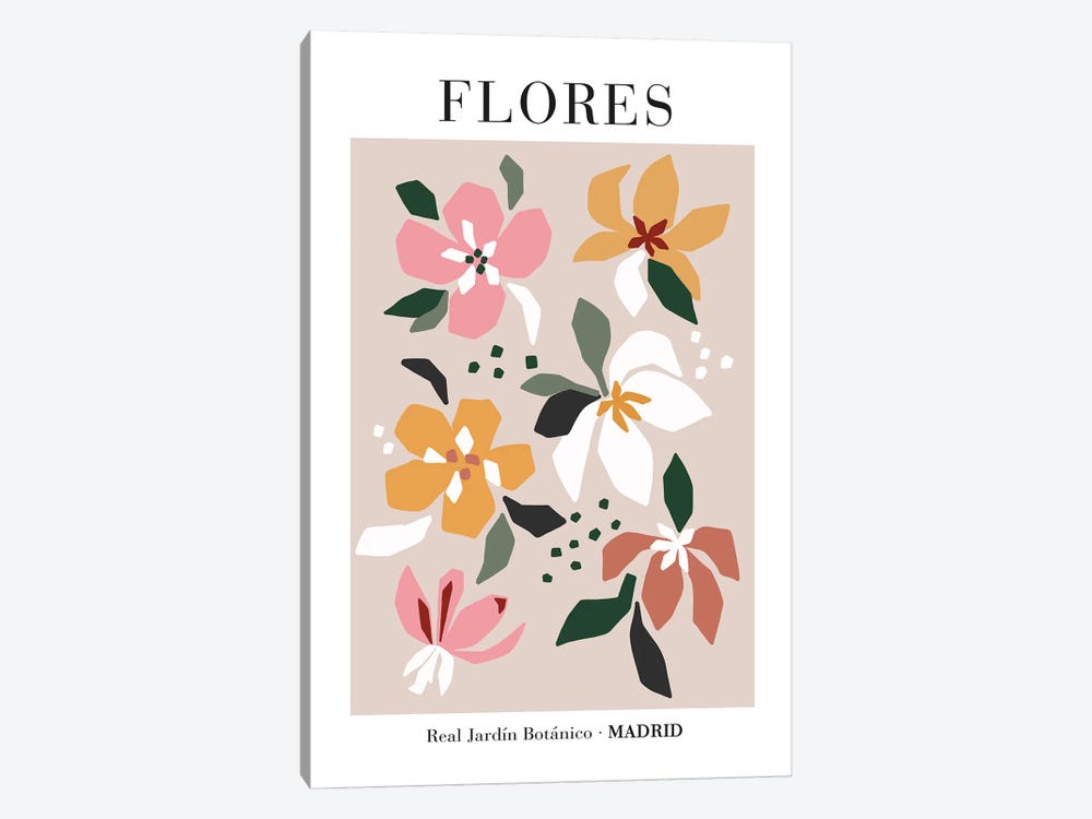 Flores by Sisi & Seb 1-piece Canvas Wall Art