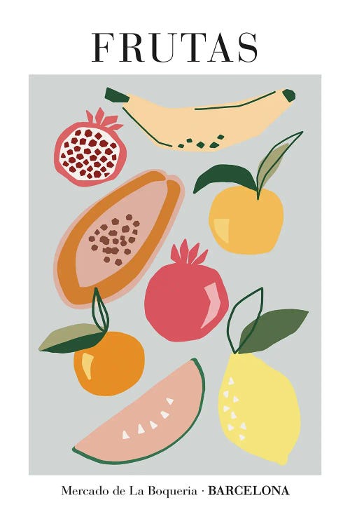 Frutas by Sisi & Seb wall art