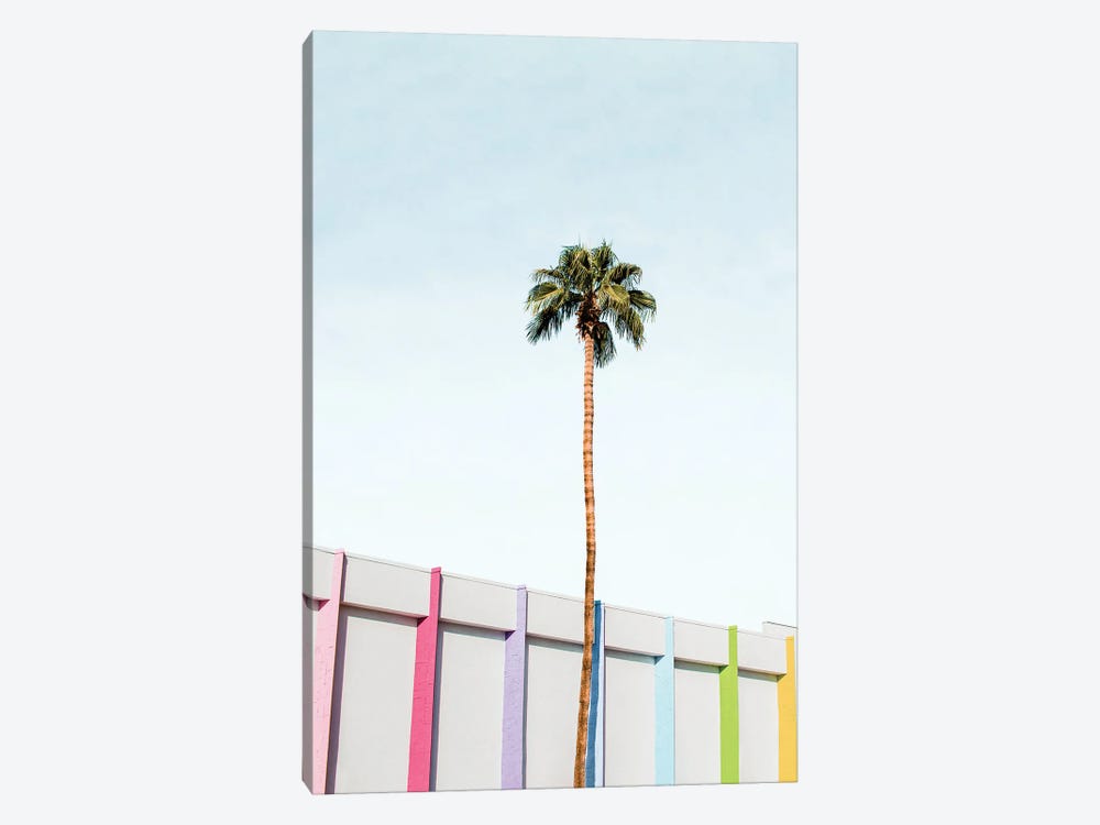 Colorful Palm Springs by Sisi & Seb 1-piece Canvas Artwork
