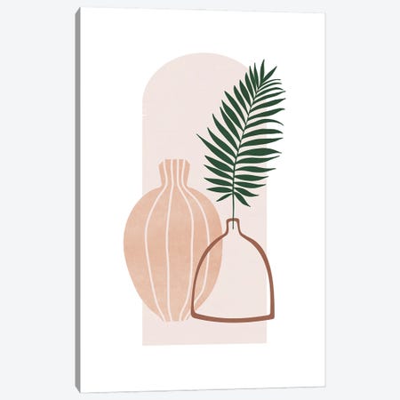 Arch And Vase Canvas Print #SSE259} by Sisi & Seb Art Print
